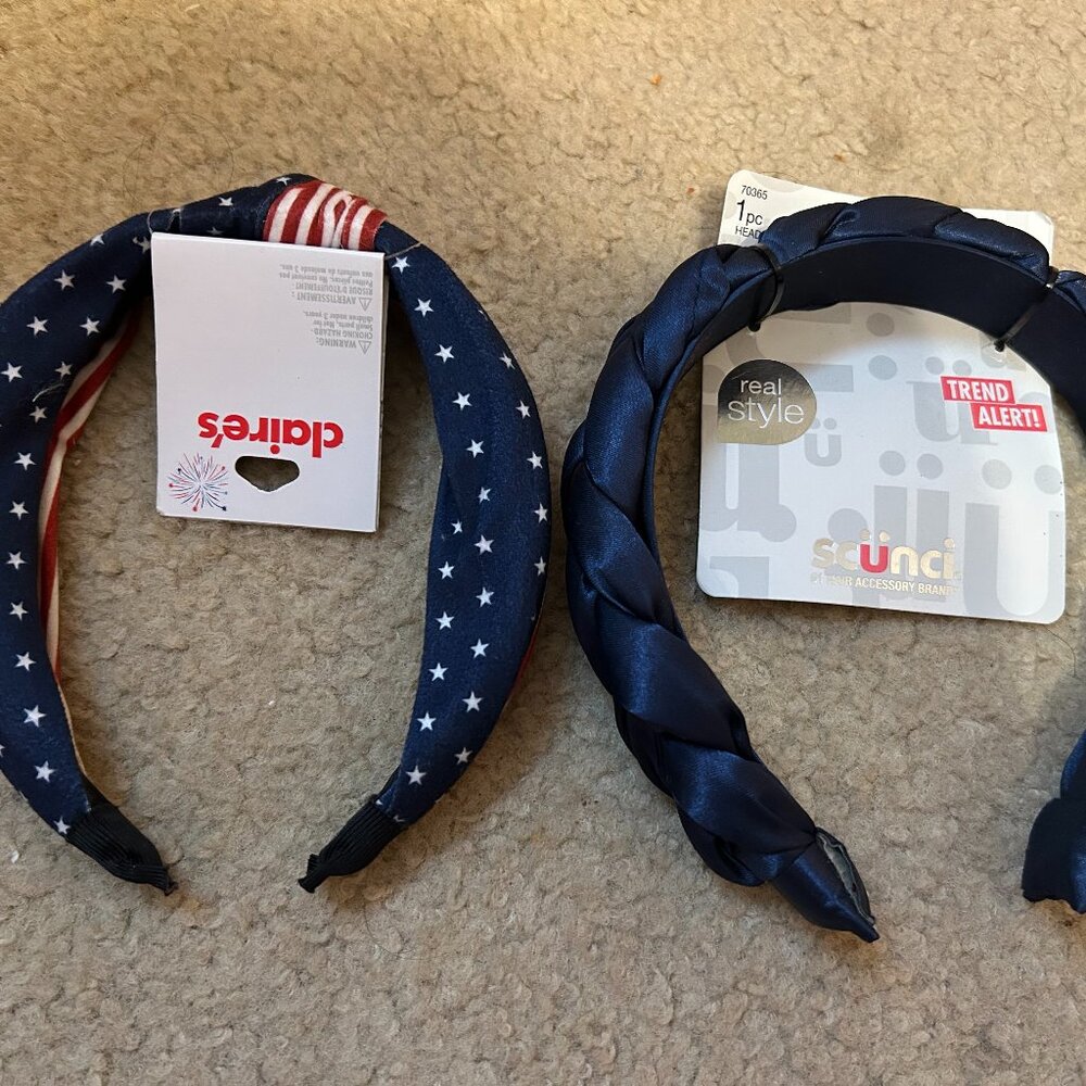 Patriotic Head Bands, Two